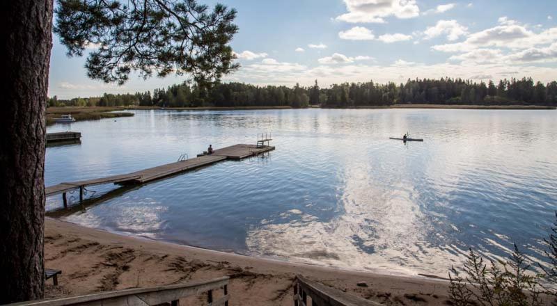 Solliden Camping Pargas Buitenkant foto