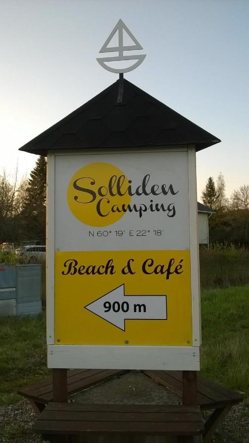 Solliden Camping Pargas Buitenkant foto