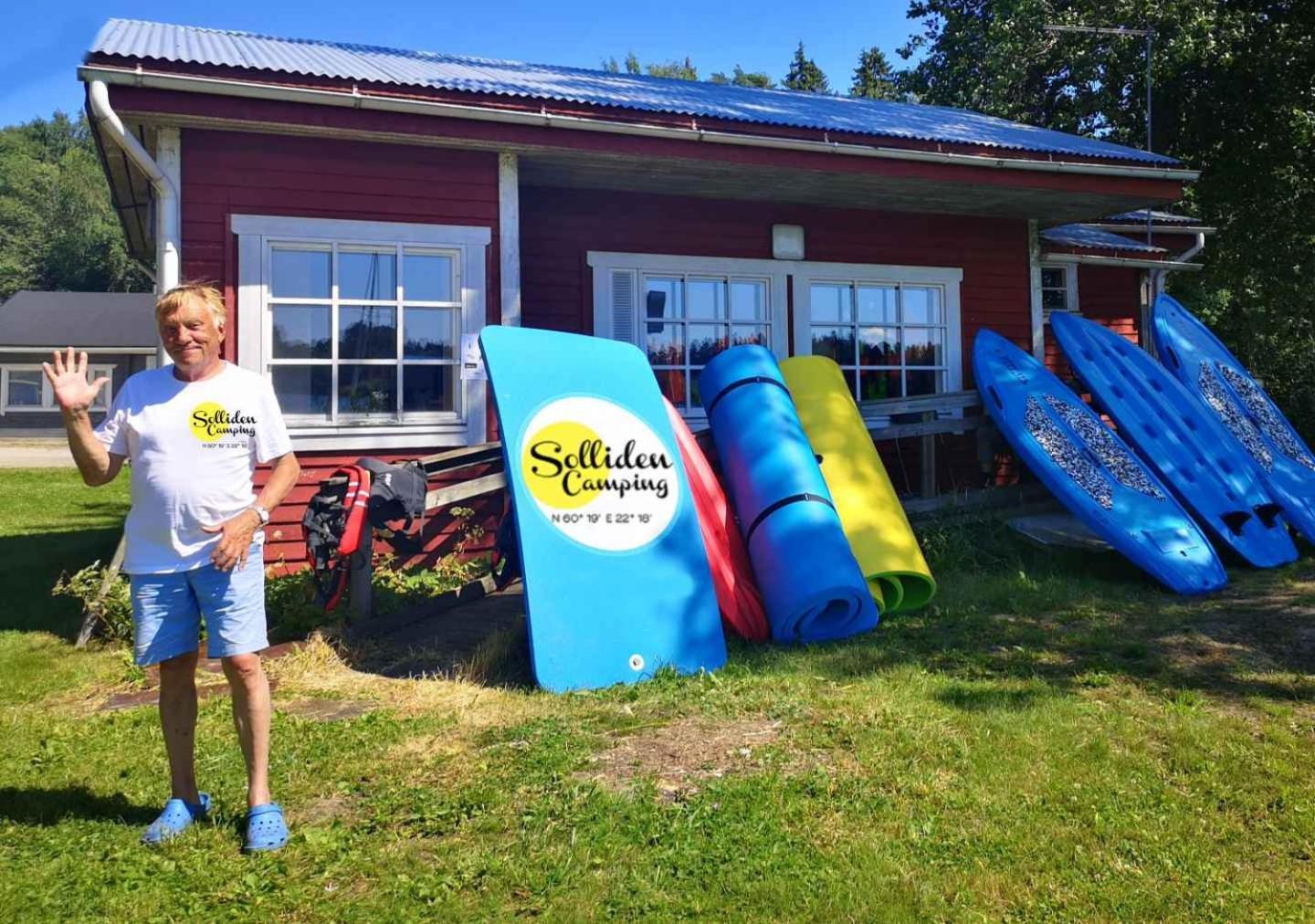 Solliden Camping Pargas Buitenkant foto