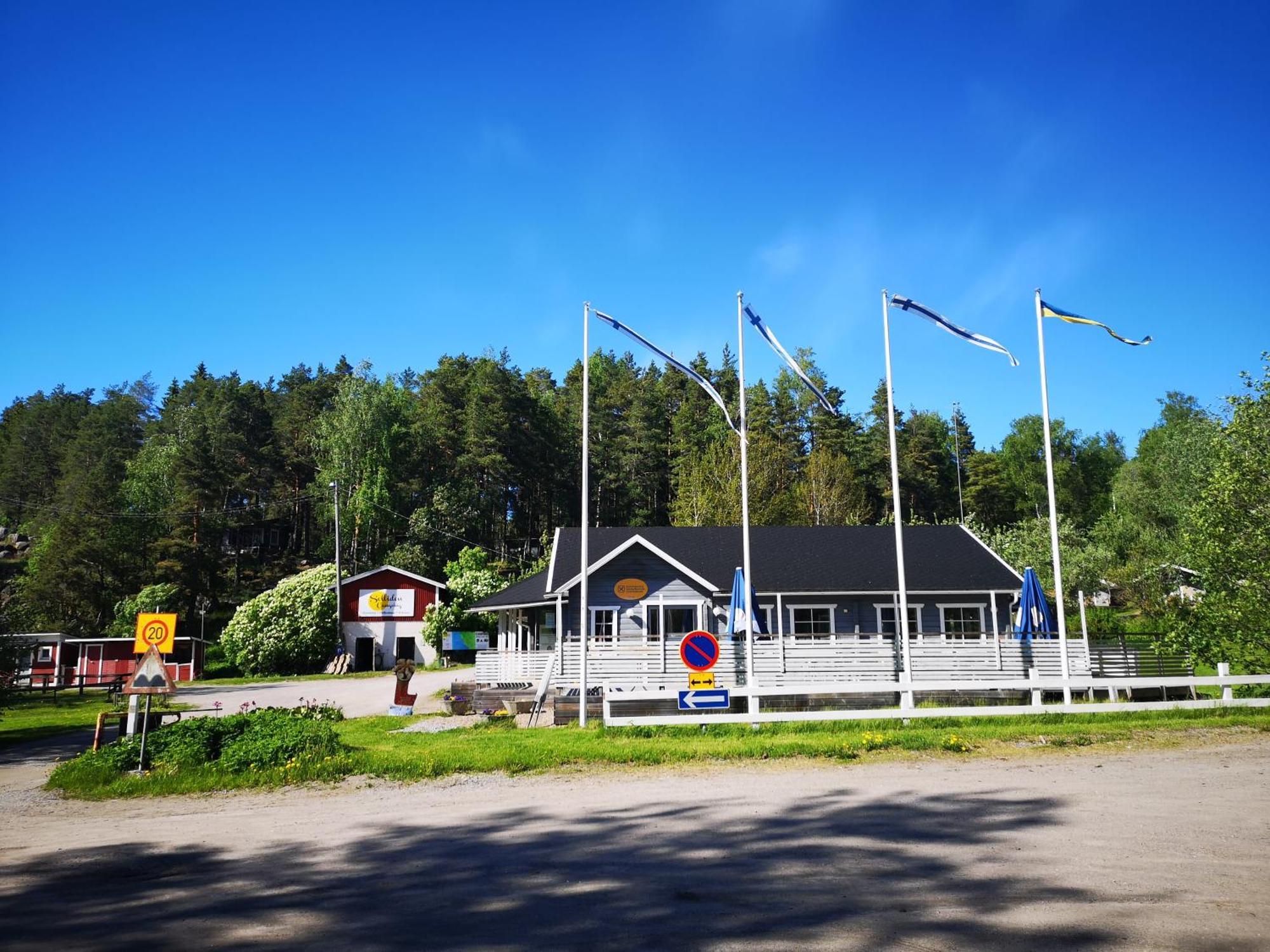 Solliden Camping Pargas Buitenkant foto