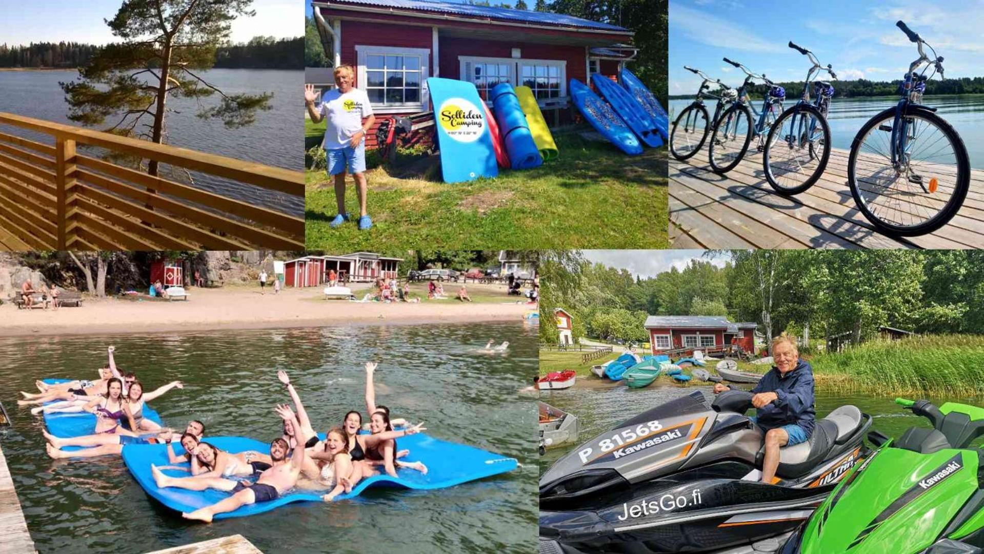 Solliden Camping Pargas Buitenkant foto