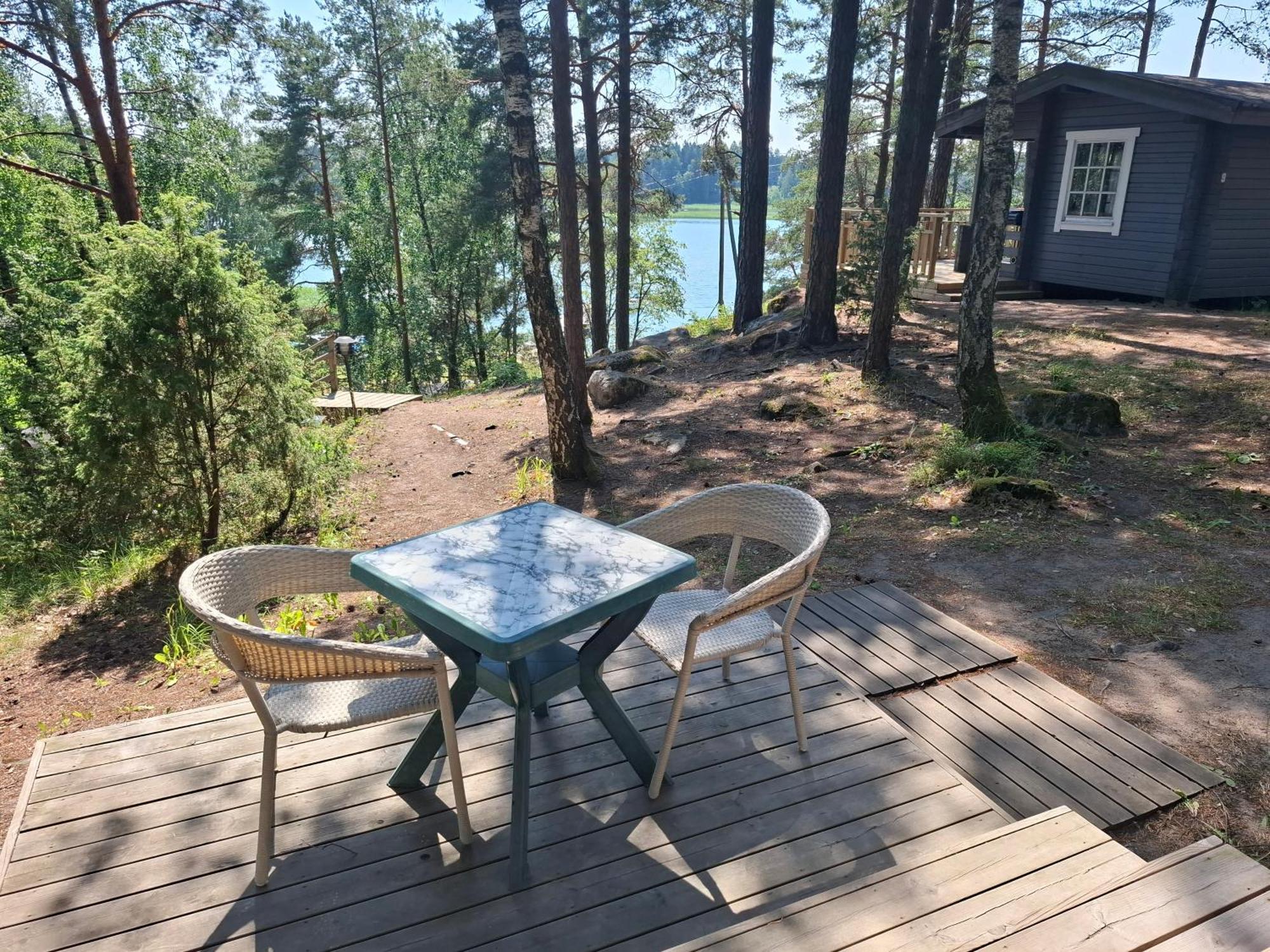 Solliden Camping Pargas Buitenkant foto